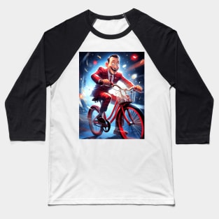 Pee Wee Herman in heaven - art 18 Baseball T-Shirt